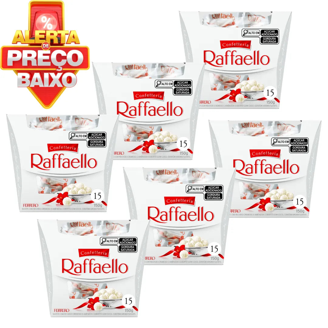 Kit 6 Caixas Raffaello – 6x150g