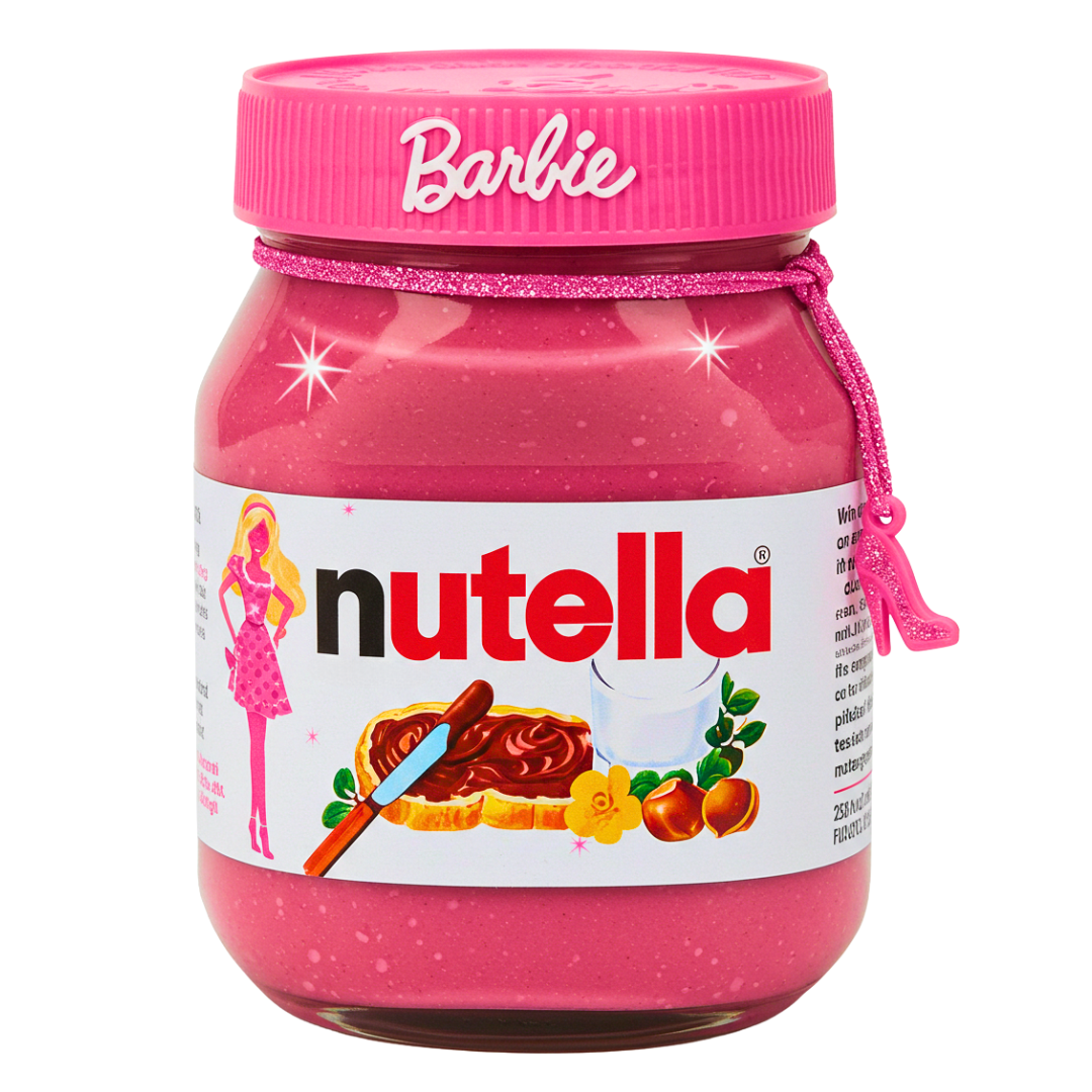 Nutella Barbie Morango – 350g