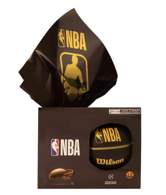 Ovo de Páscoa ao Leite Chocoesportes Bola NBA 170g