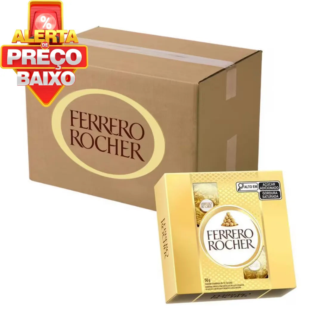 LOTE Atacado Ferrero Rocher – 24x50g