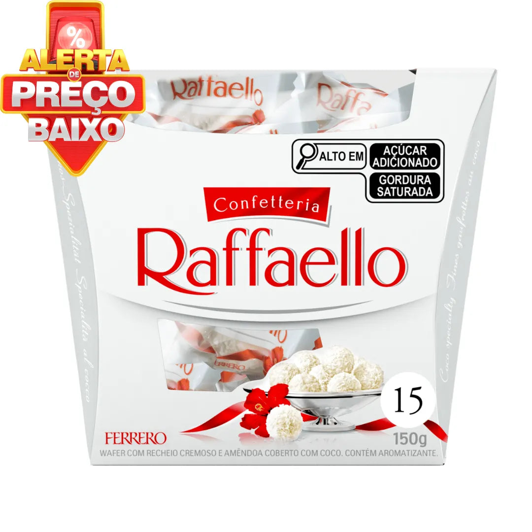 Raffaello 15 Unidades – 150g