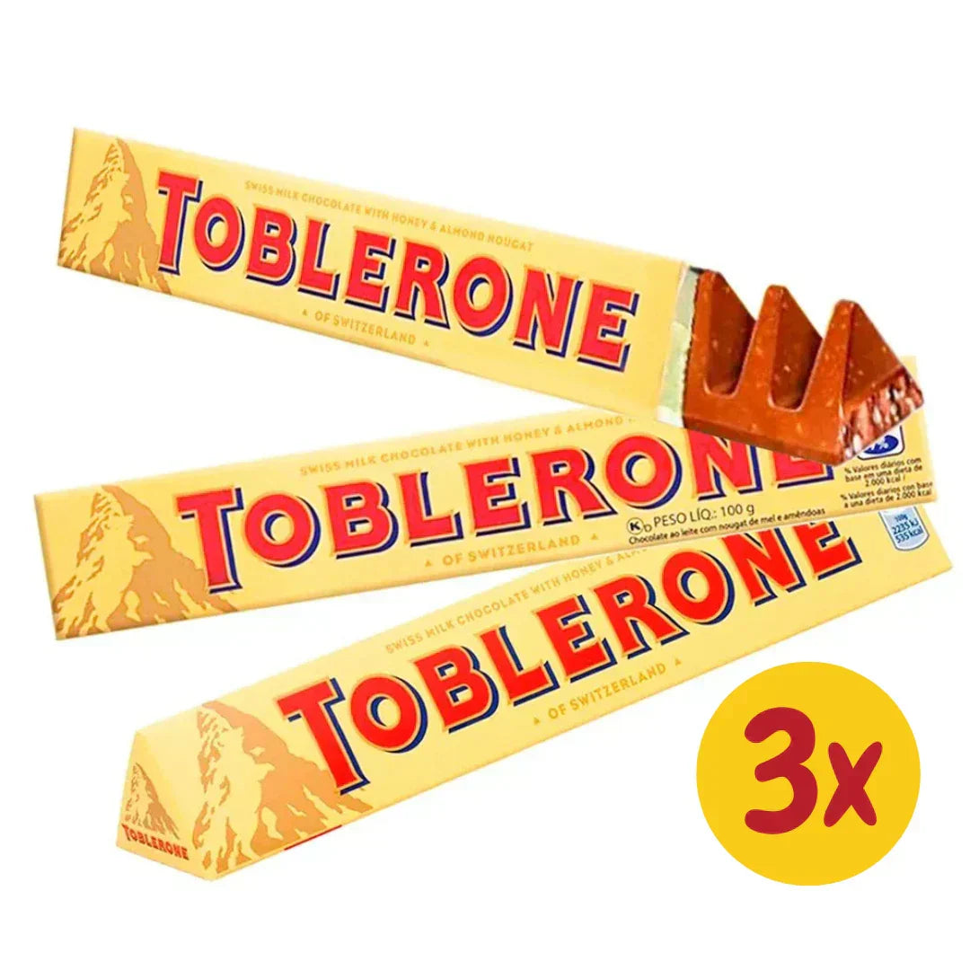 Kit chocolate Toblerone 3x100Gr – Mondelez