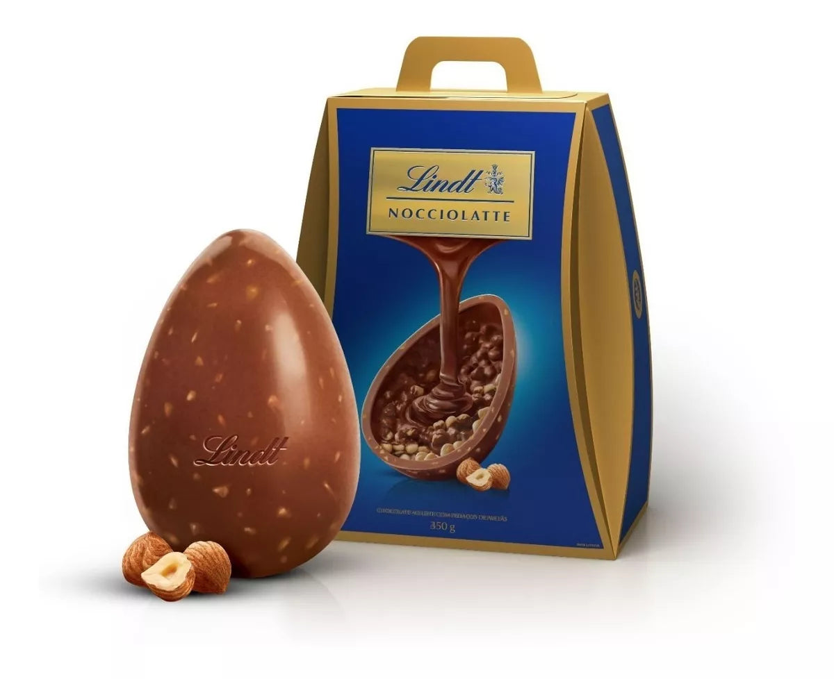 Ovo De Páscoa Ao Leite Com Avelãs Nocciolatte 350g – Lindt
