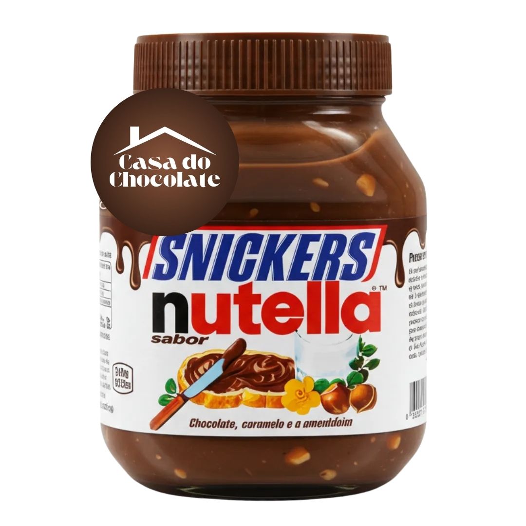 Nutella Snickers – Amendoim Crocante – 350g