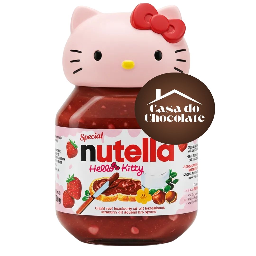 Nutella Hello Kitty – Frutas Vermelhas – 350g