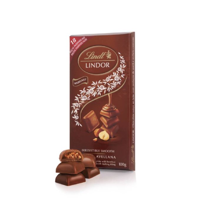 LINDOR Singles Avelã 100g