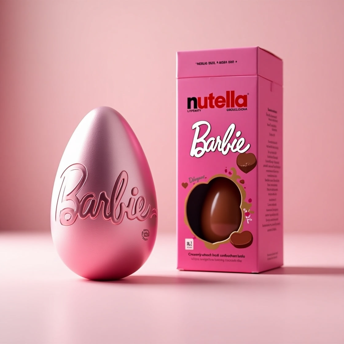 Ovo de Páscoa Nutella + Barbie – 500g